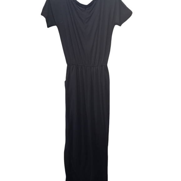 BLACK MAXI POCKETS SIZE LARGE WORN ONCE - Picture 2 of 2